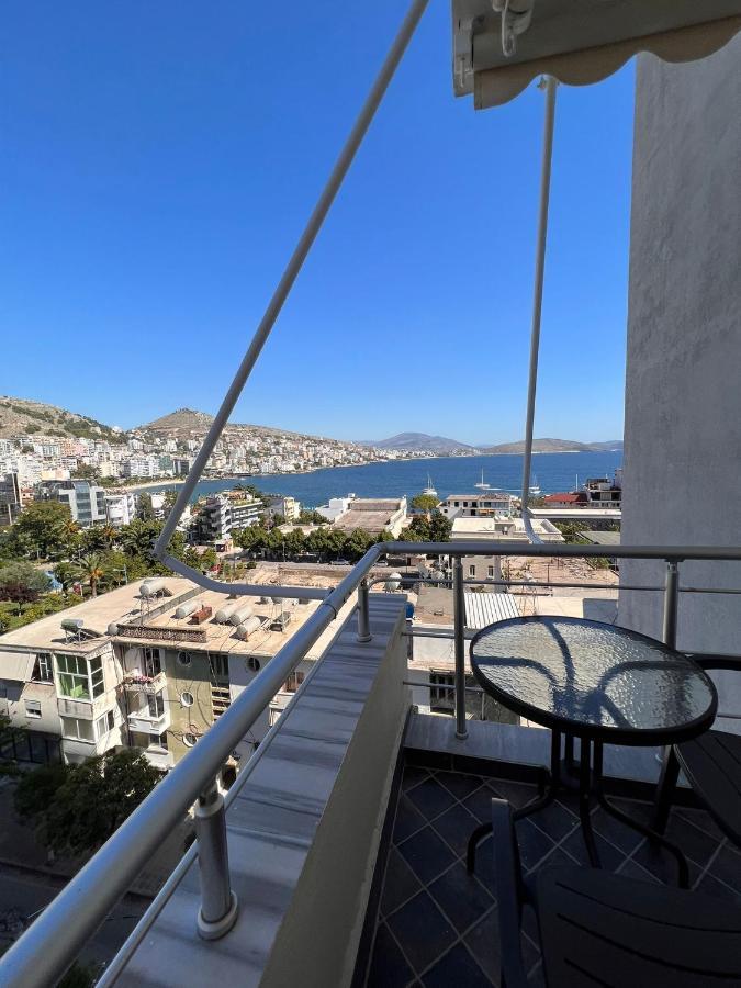 Center-sea view apartament,Sarandë Buitenkant foto