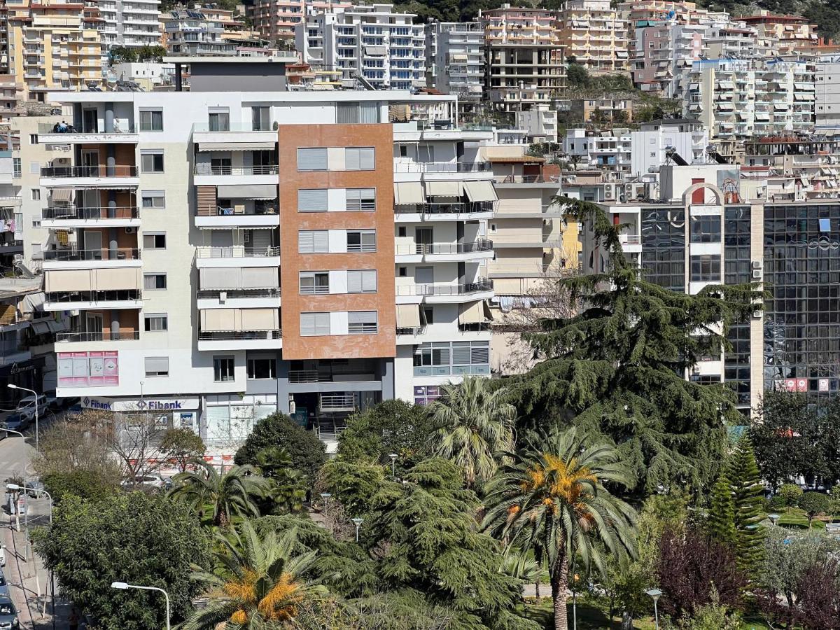 Center-sea view apartament,Sarandë Buitenkant foto